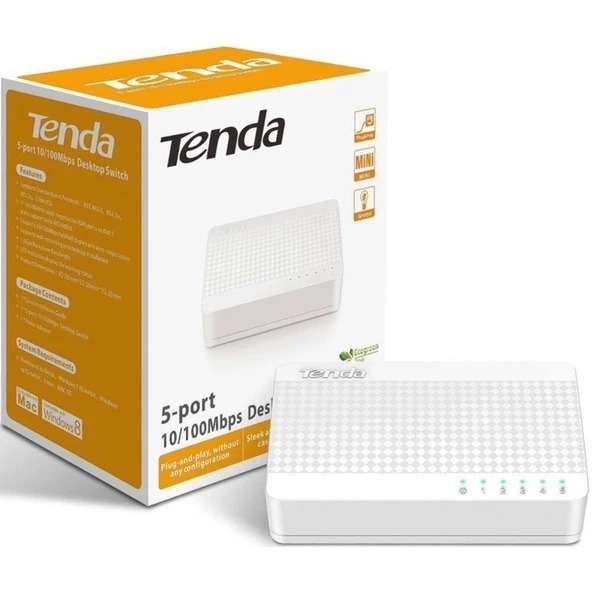 Tenda%20S105%20V2%205%20Port%2010/100%20Switch